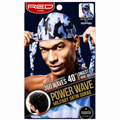 Bonnet Military Satin Durag Blue - RED BY KISS