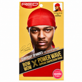 Bonnet Silky Spandex Durag RED - RED BY KISS