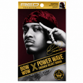 Bonnet Velvet Luxe Durag Burgundy - RED BY KISS