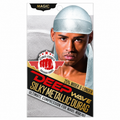 Bonnet Deep Wave Silky Metallic Durag White - MAGIC COLLECTION