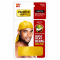 BEAUTY TOWN – Bonnet Durag en Soie couleur Jaune Or