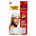 BEAUTY TOWN – Bonnet Durag en Soie couleur Silver