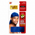 BEAUTY TOWN – Bonnet Durag en Soie couleur Royal Blue