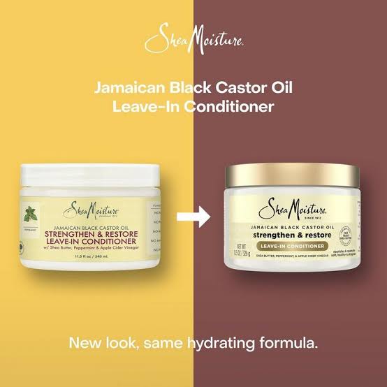 SHEA MOISTURE - JAMAICAN BLACK CASTOR OIL - Leave-In Conditioner 312g