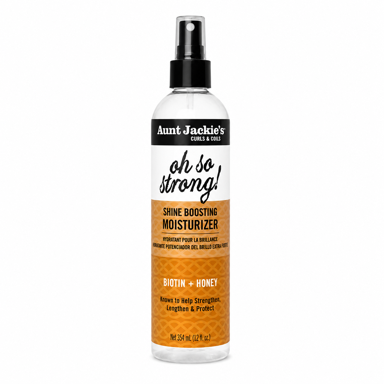 Spray Brillantine SHINE BOOSTING MOISTURIZER 354ml - AUNT JACKIE'S
