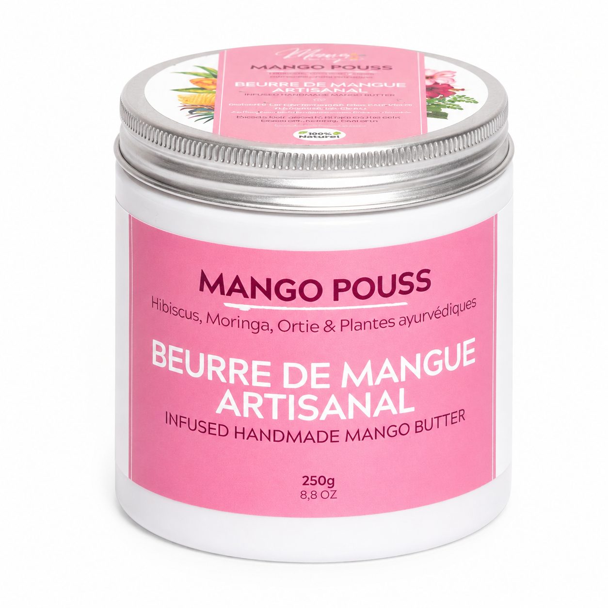 Beurre de Mangue Artisanale MANGO POUSS 250g - MANGO BUTTERFULL
