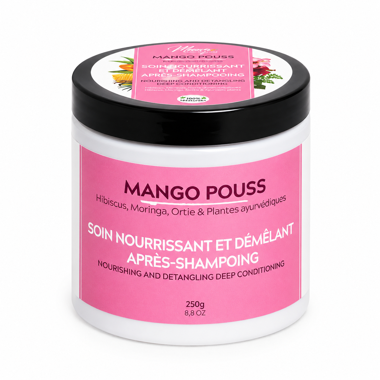 Soin Nourrissant & Démêlant Après Shampoing 250g MANGO POUSS