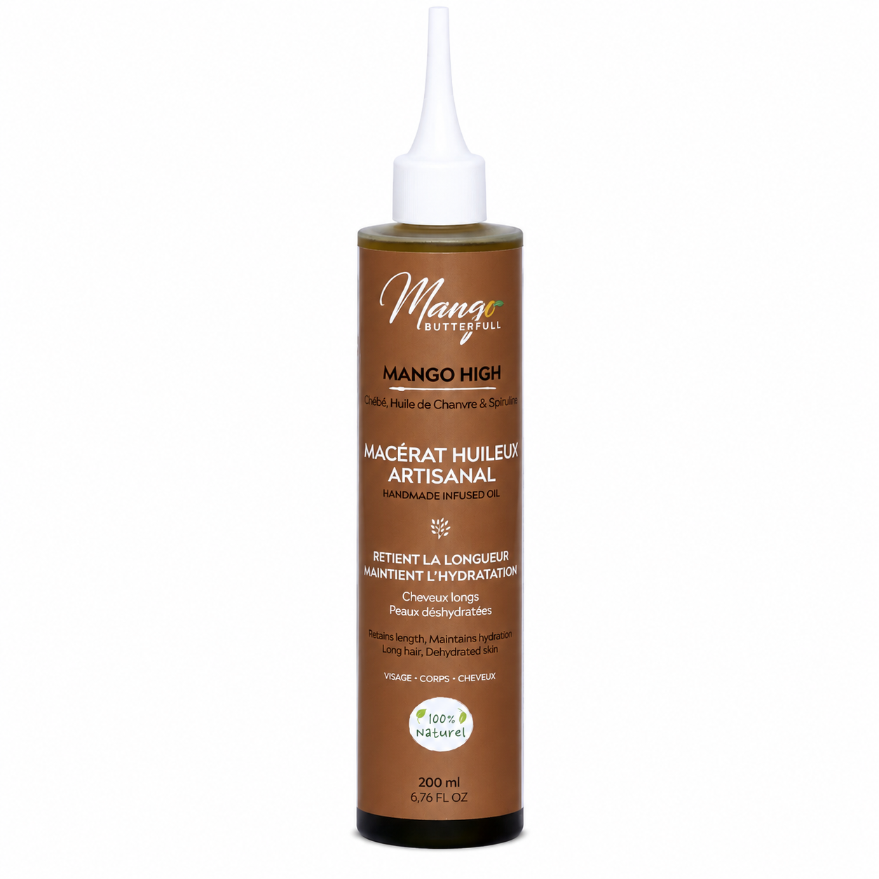 Maçerat Huileux Artisanal 200ml MANGO HIGH