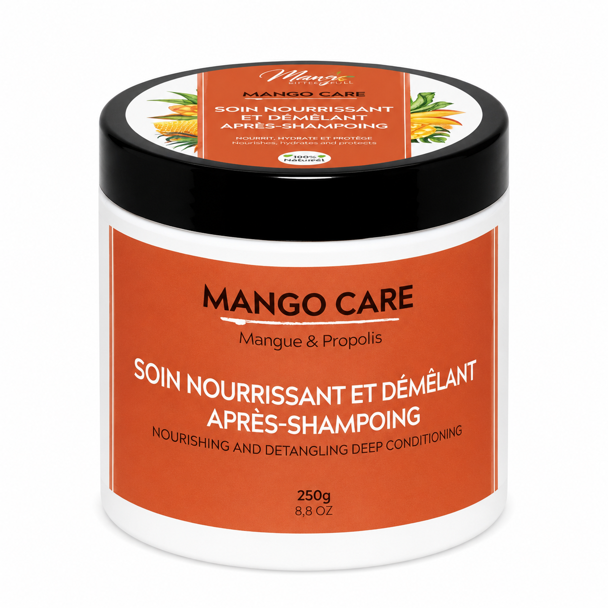 Soin Nourrissant & Démêlant Après Shampoing 250g MANGO CARE