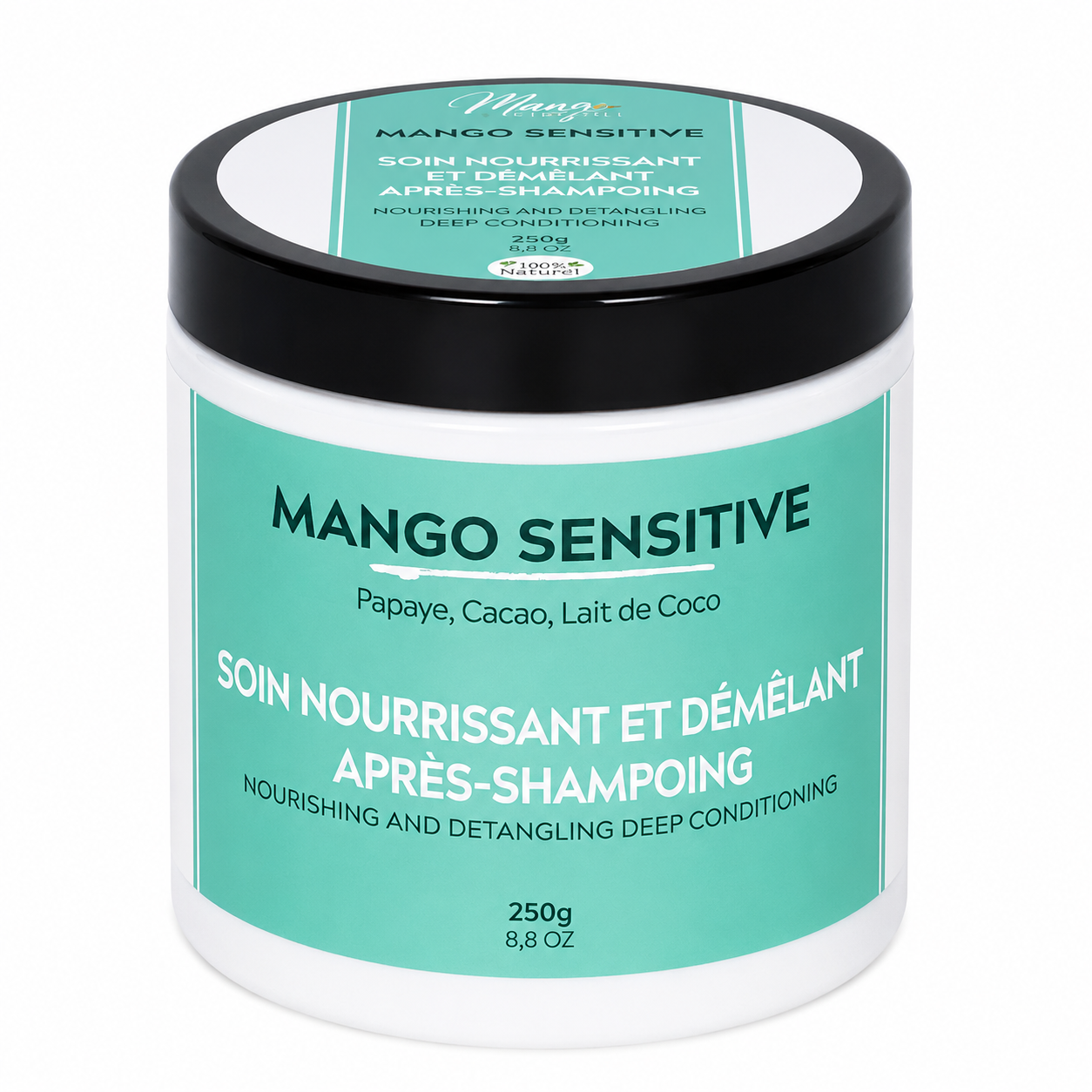 Soin Nourrissant & Démêlant Après Shampoing 250g MANGO SENSITIVE
