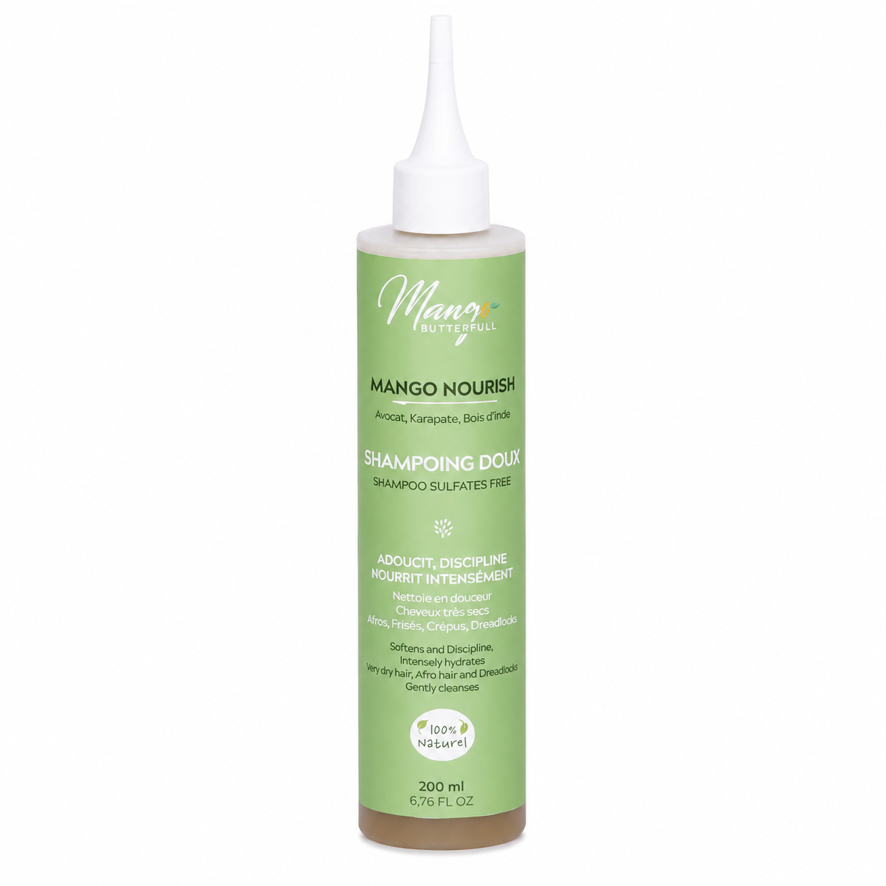 Shampoing Doux 200ml MANGO NOURISH