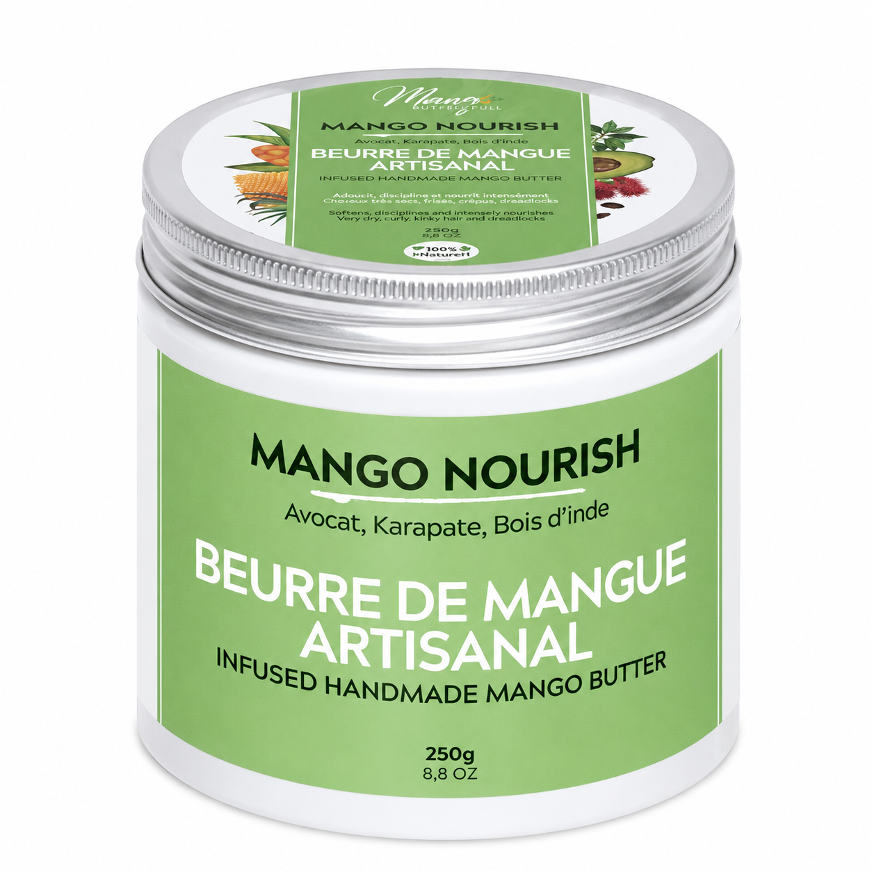 Beurre de Mangue Artisanal 250g MANGO NOURISH