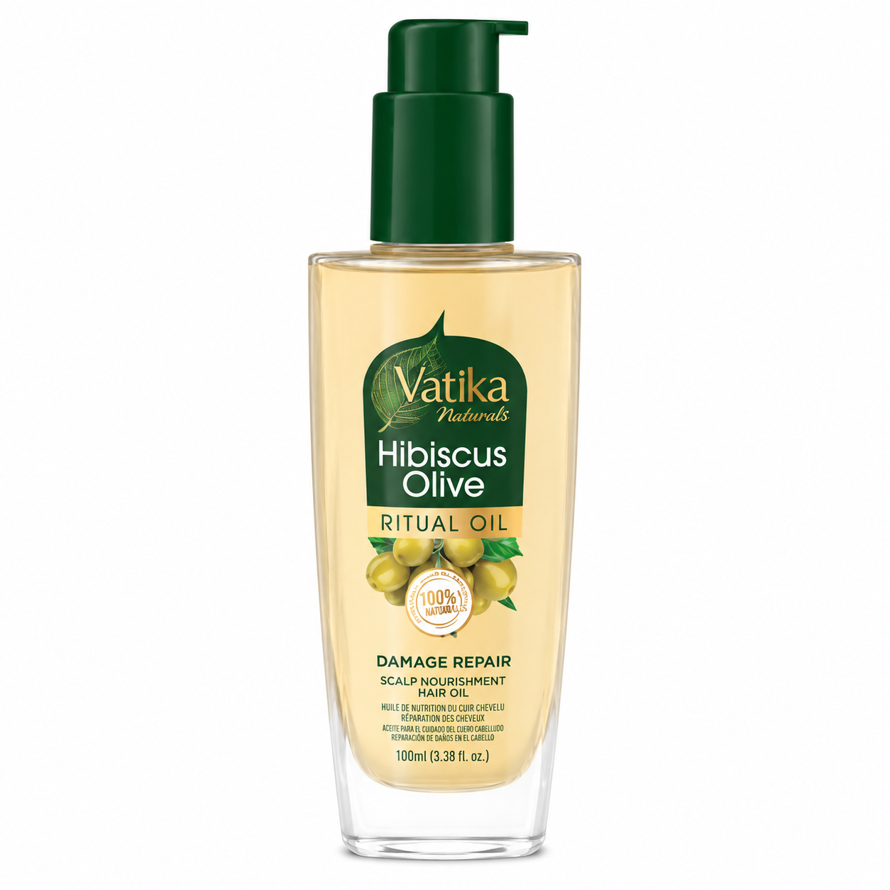Huile Rituel Hibiscus Olive 100ml - VATIKA