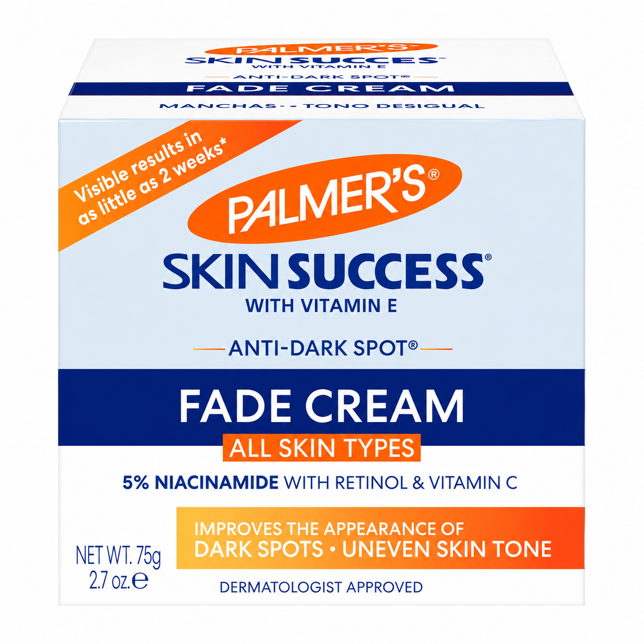 Creme Visage FADE CREAM SKIN SUCCESS 75g - PALMER'S