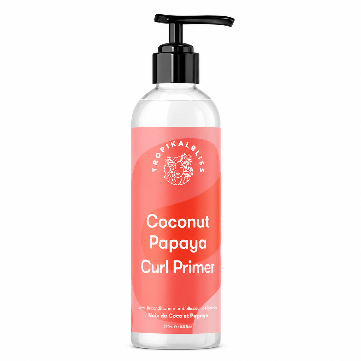 Coconut Papaya Curl Primer (Leave-In) 270ml - TROPIKALBLISS