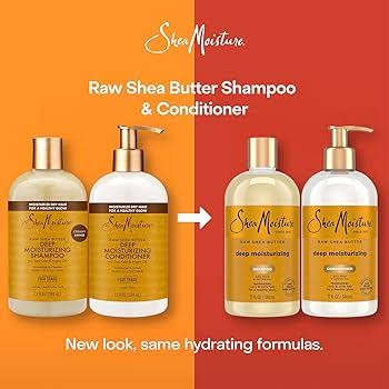 Shampoing au Beurre de Karité MOISTURE RETENTION 384ml - SHEA MOISTURE