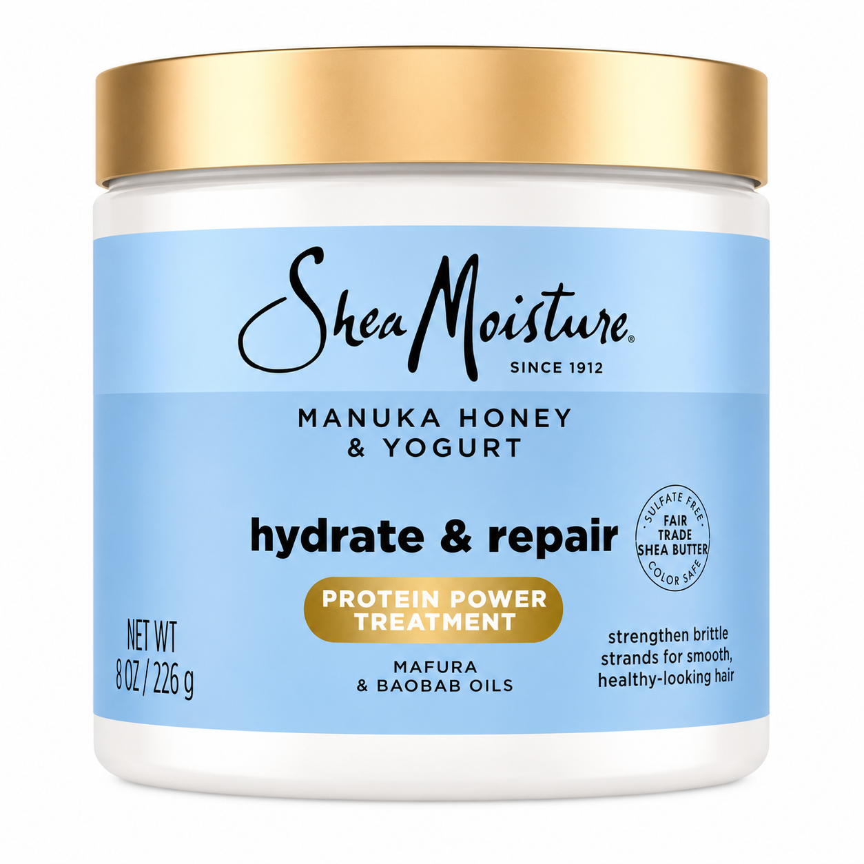 Masque Hydrate + Repair Protein Power Treatment 227g - SHEA MOISTURE