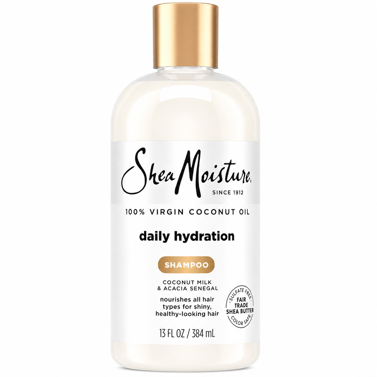 Shampoing 100% COCO VIERGE 384ml - SHEA MOISTURE