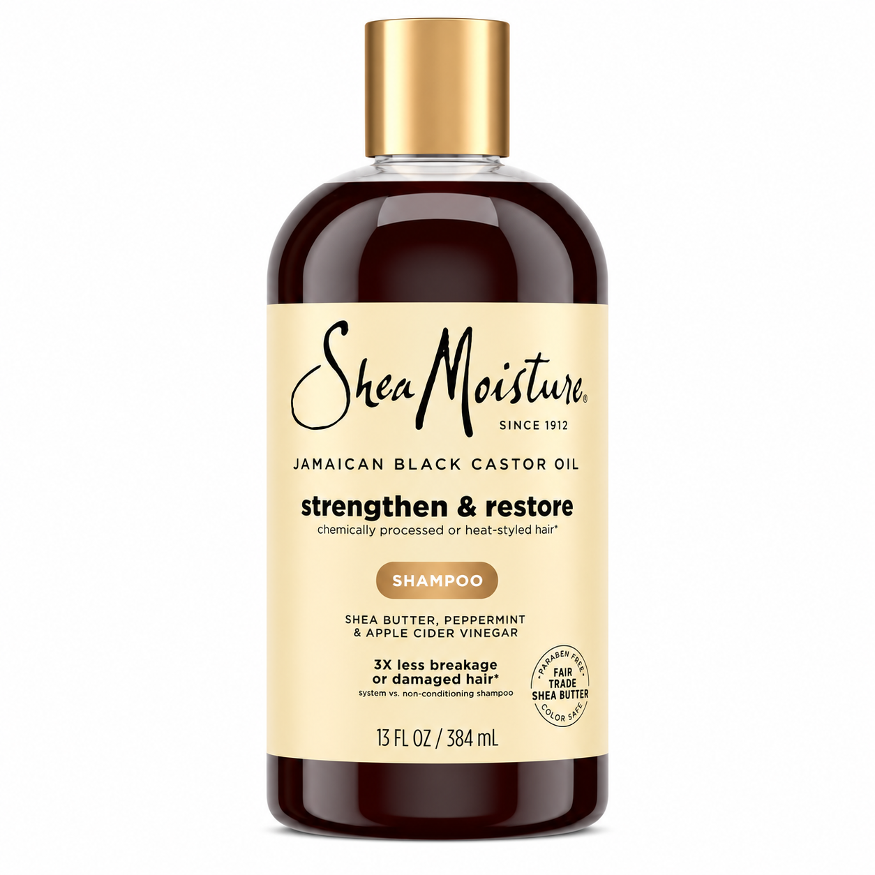 SHEA MOISTURE - JAMAICAN BLACK CASTOR OIL - Shampoo 384ml
