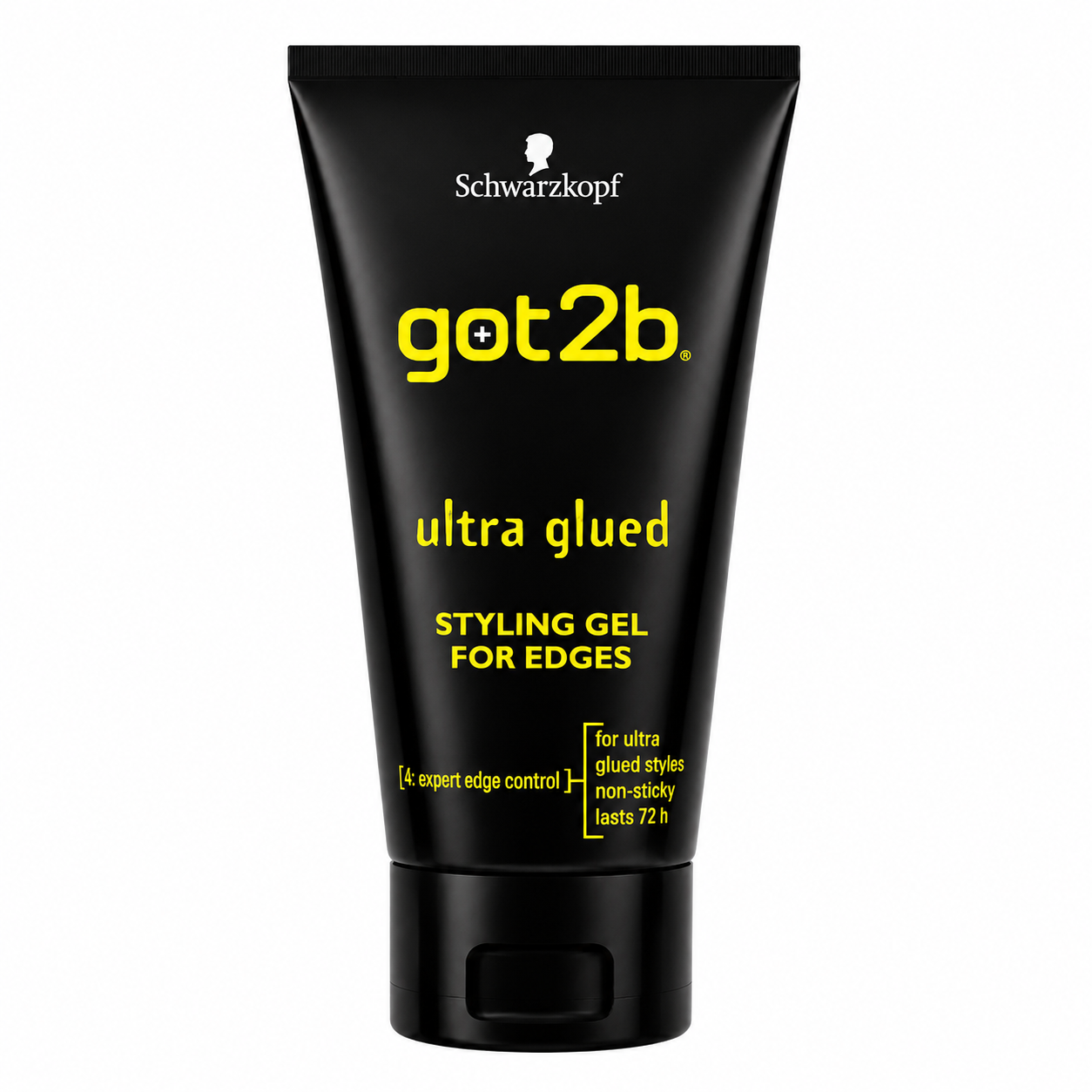 Gel Ultra Glued Styling Gel Black 150ml - GOT2B