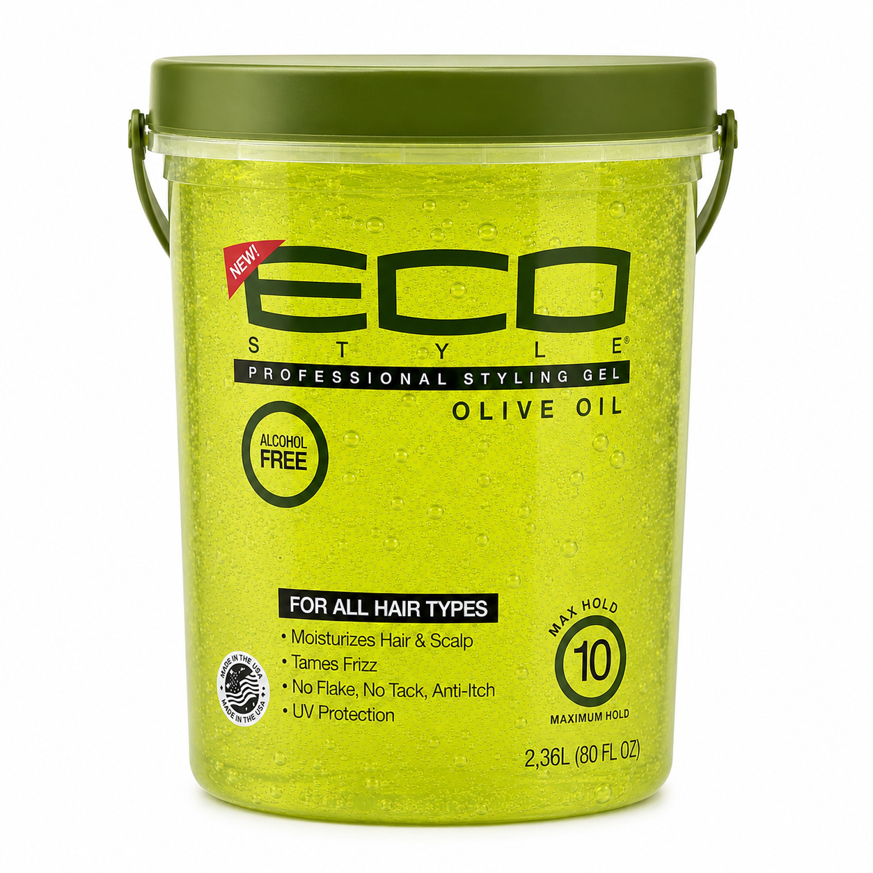 Gel à l’Huile d’Olive 2,36L - ECO STYLER