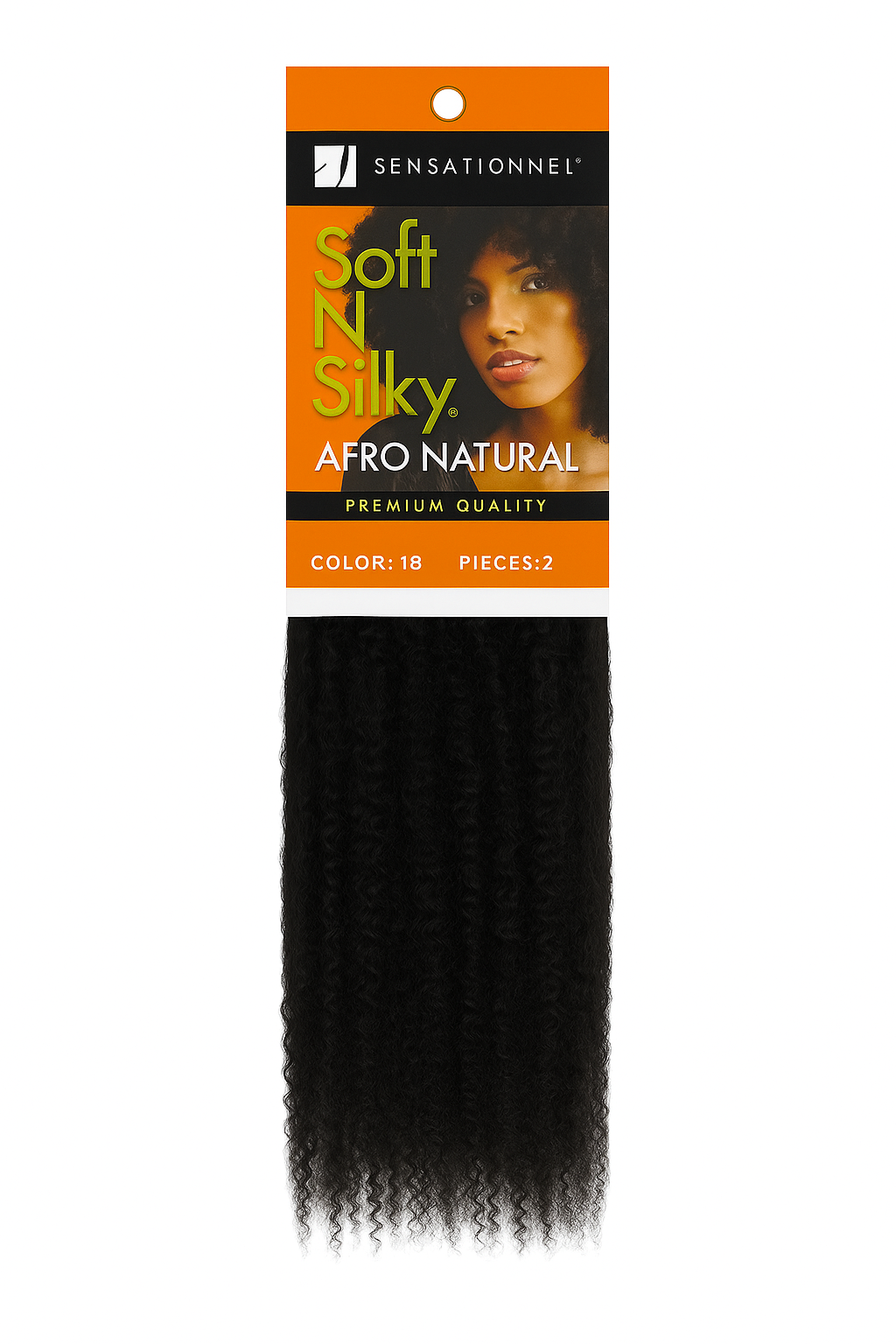 Afro Twist Braid Couleur 1B - SOFT N SILKY