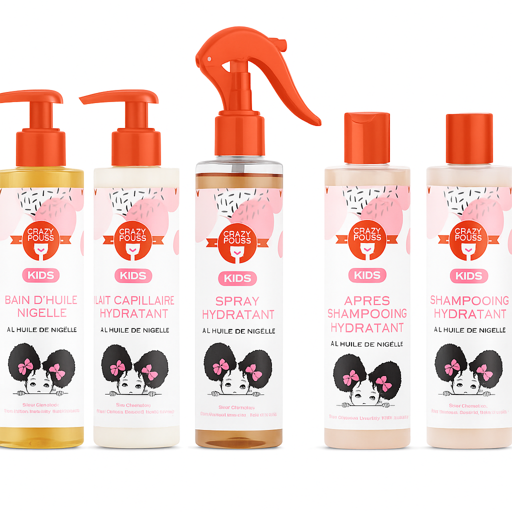 Pack Enfant CRAZY KIDS à l’huile de Nigelle - CRAZY POUSS