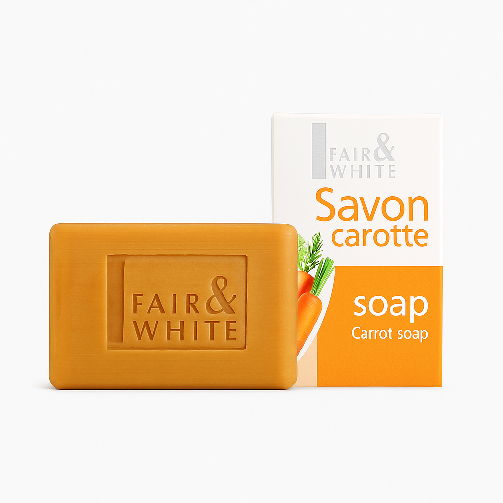 Savon gommant carotte 200g- FAIR & WHITE