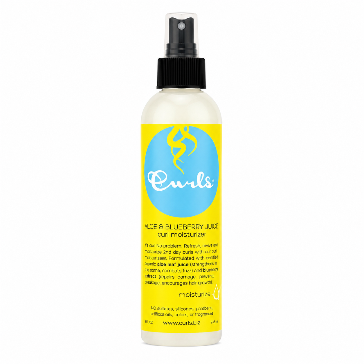 Spray Blueberry Juice Curl Moisturizer 236ml - CURLS
