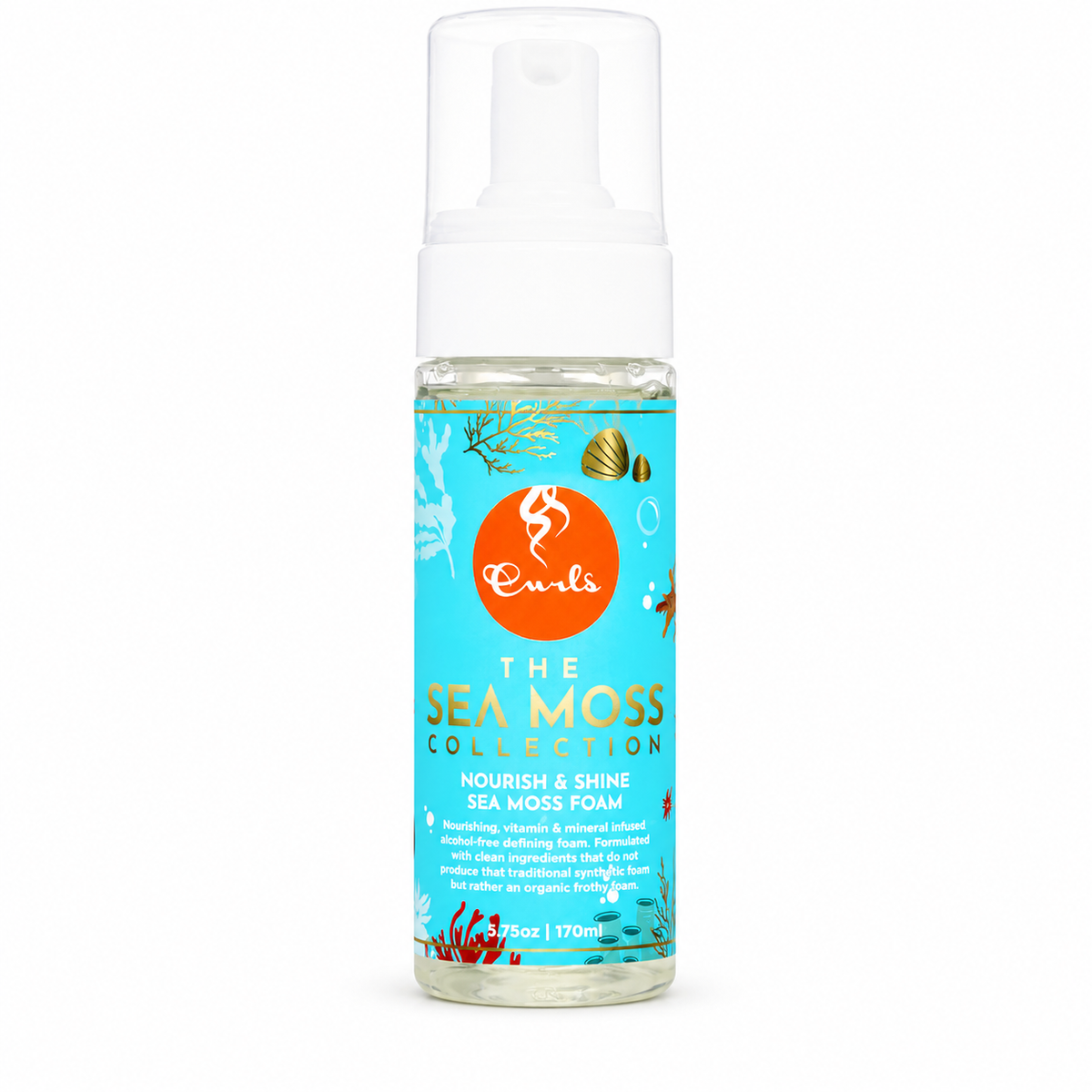 Mousse Coiffante Sea Moss 170ml - CURLS