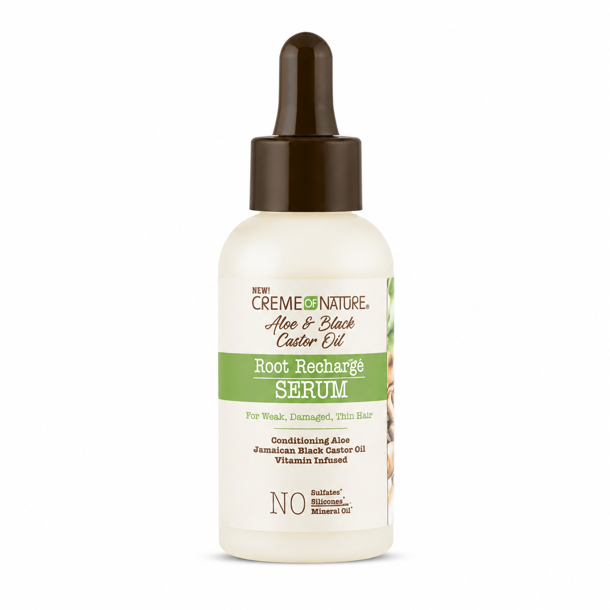 CREME OF NATURE - ALOE & BLACK CASTOR OIL - Root Recharge Serum 50ml