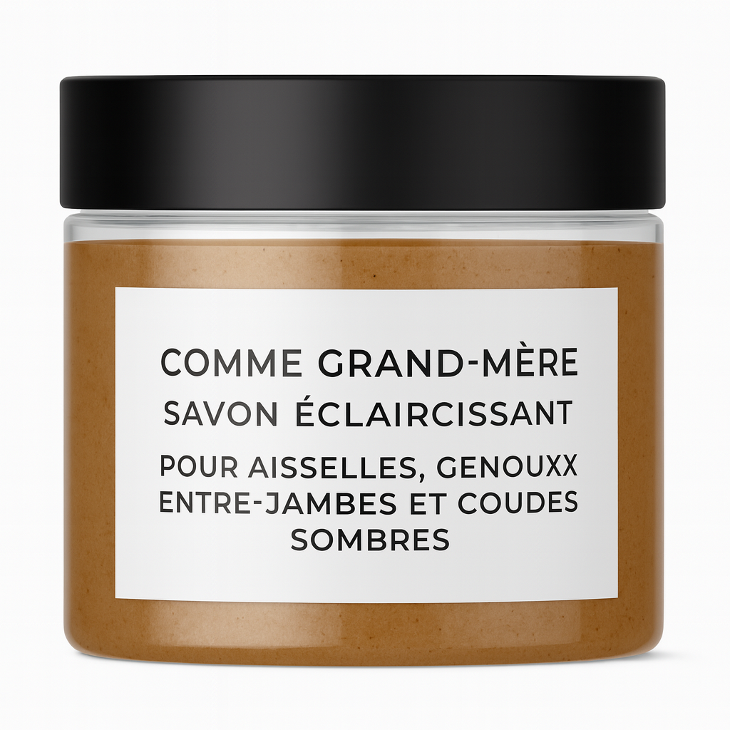 Savon Noir Curcuma 150ml - COMME GRAND MERE