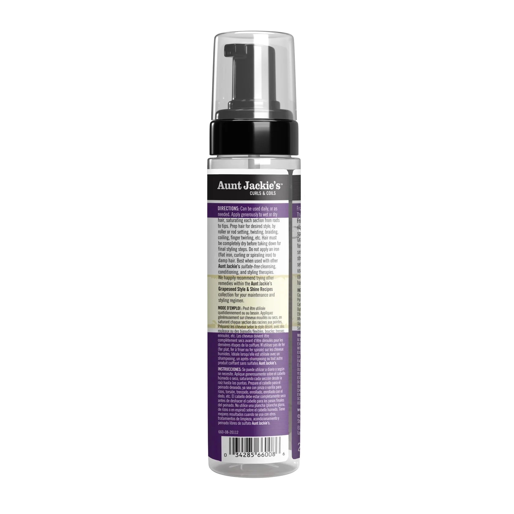 Mousse Coiffante FLAXSEED Frizz Patrol 244ml - AUNT JACKIE'S