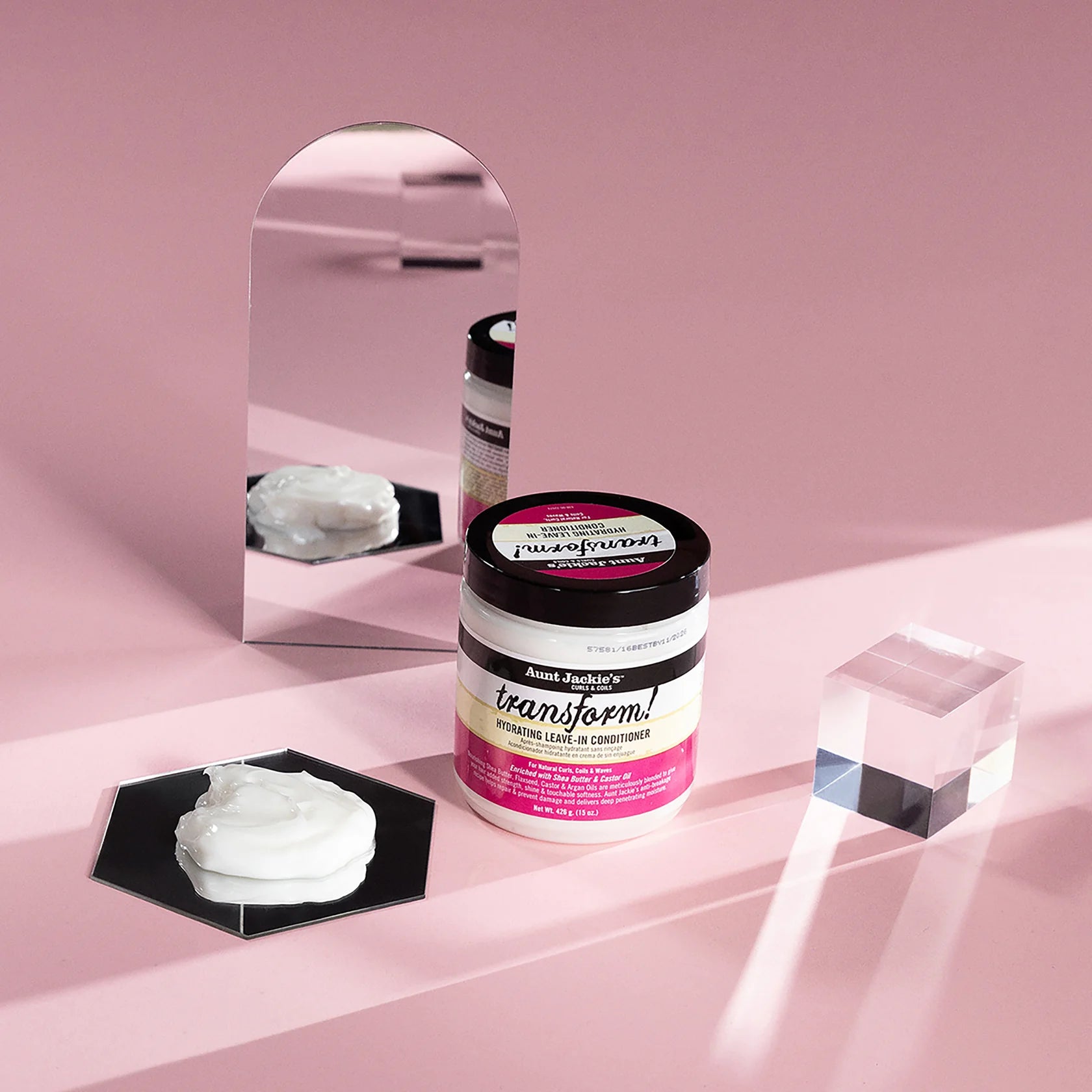 Leave-In Transform au Beurre de Karité & Ricin 426g - AUNT JACKIE'S