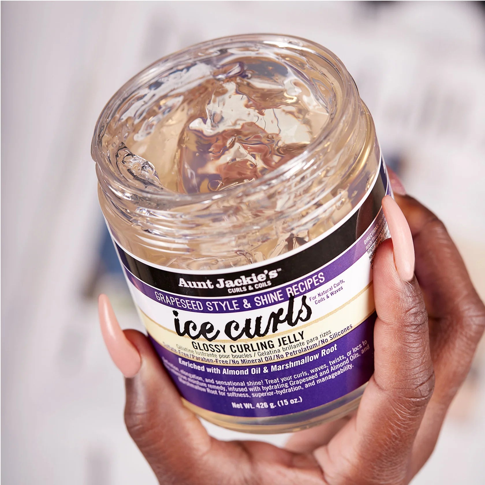 Gel Ice Curls Glossy Curling Jelly 426g - AUNT JACKIE'S