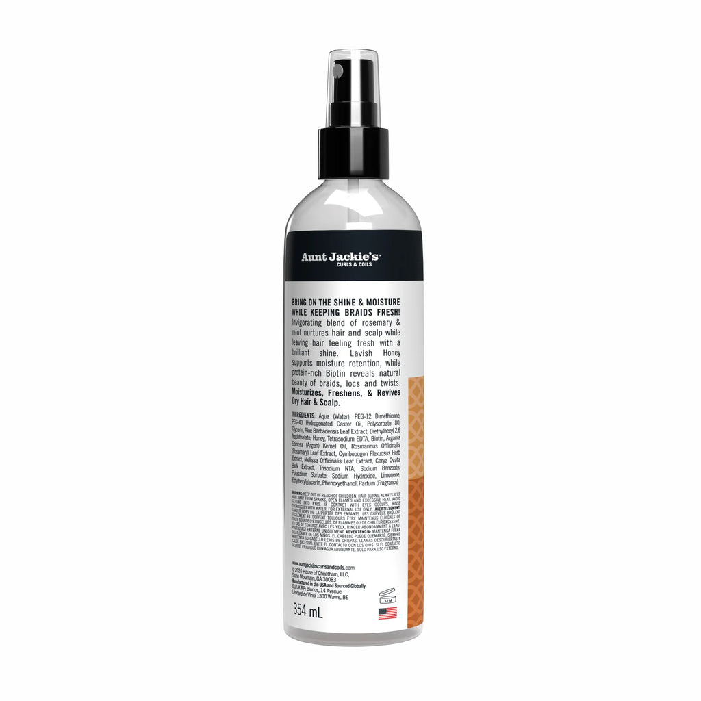 Spray Brillantine SHINE BOOSTING MOISTURIZER 354ml - AUNT JACKIE'S