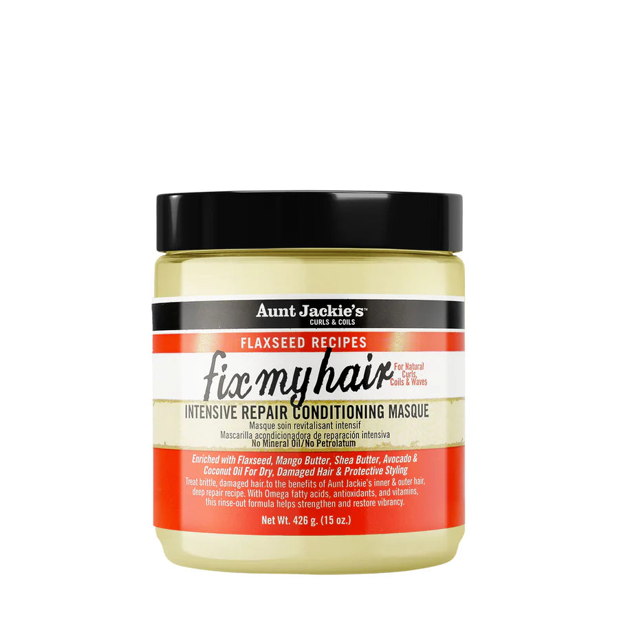 Masque Reconstructeur Intensif Fix My Hair 426g - AUNT JACKIE'S