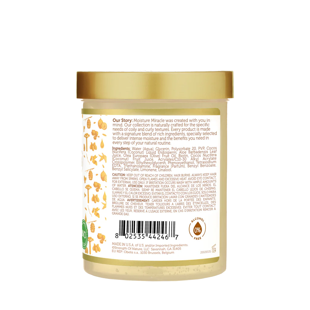 Gelée Activateur Boucles 510g - AFRICAN PRIDE MOISTURE MIRACLE