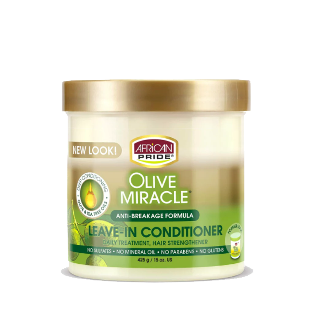 Leave-In Conditioner OLIVE MIRACLE 425g - AFRICAN PRIDE