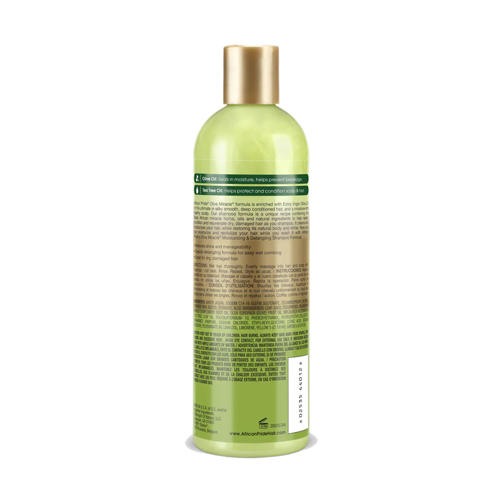 Shampoing 2en1 OLIVE MIRACLE - AFRICAN PRIDE