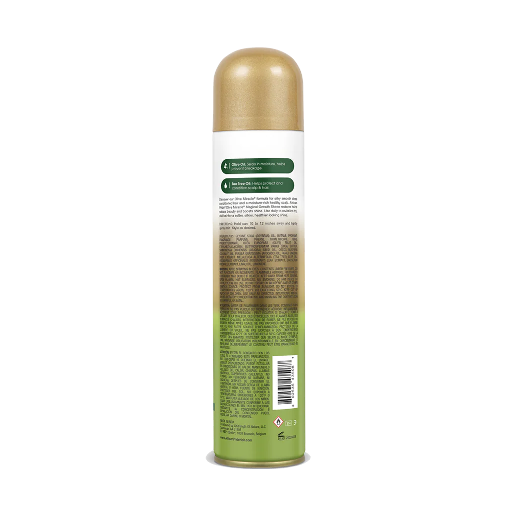 Brillantine GROWTH SHEEN 226g - AFRICAN PRIDE