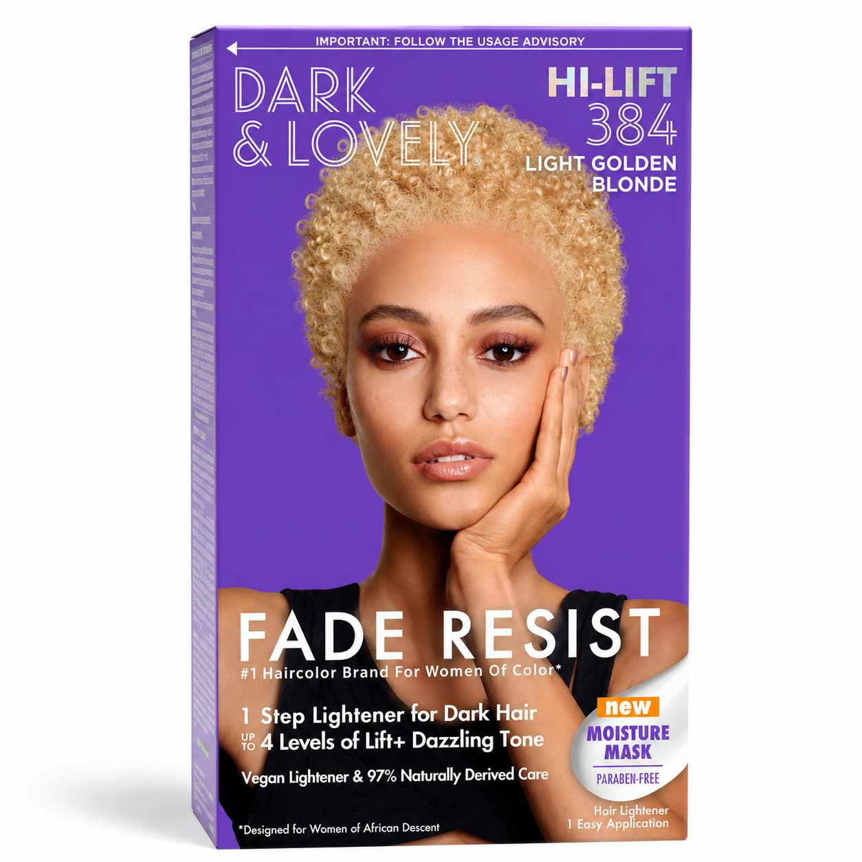 Coloration 384 Blond Doré Clair