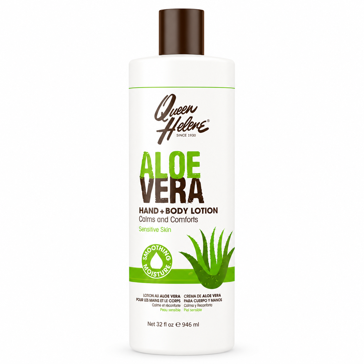 Lait Corporelle Body Lotion Aloe Vera 946ml - QUEEN HELENE