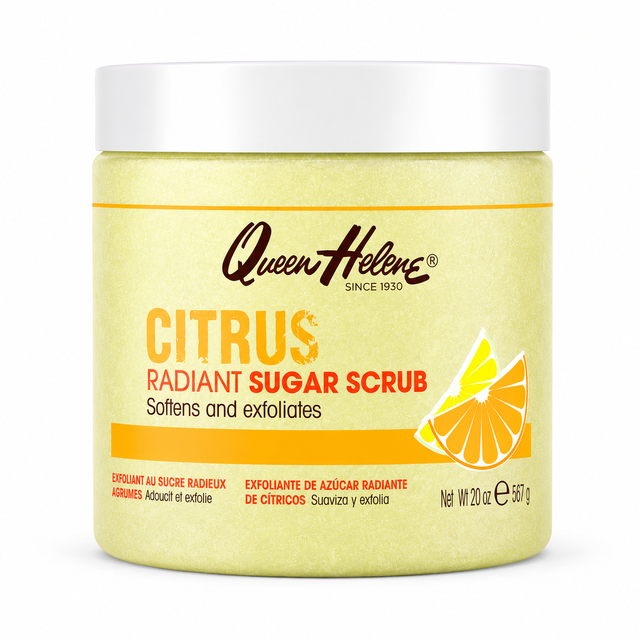 Gommage CITRUS SUGAR SCRUB 567g - QUEEN HELENE