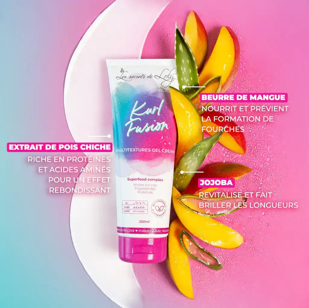 Gel Creme Kurl Fusion 250ml - LES SECRETS DE LOLY