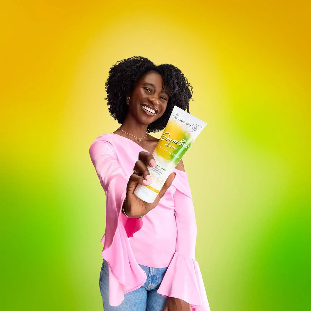 Lait Capillaire Smoothie Ananas 250ml - LES SECRETS DE LOLY