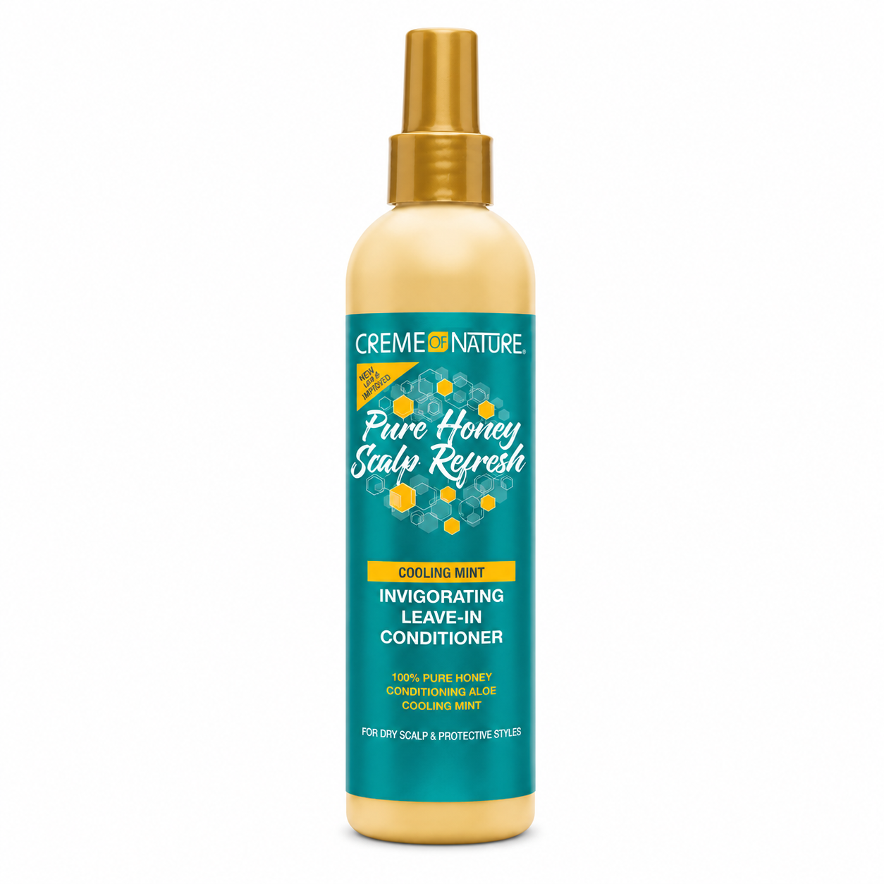 Leave In Conditioner COOLING MINT SCALP REFRESH 236ml - CREME OF NATURE