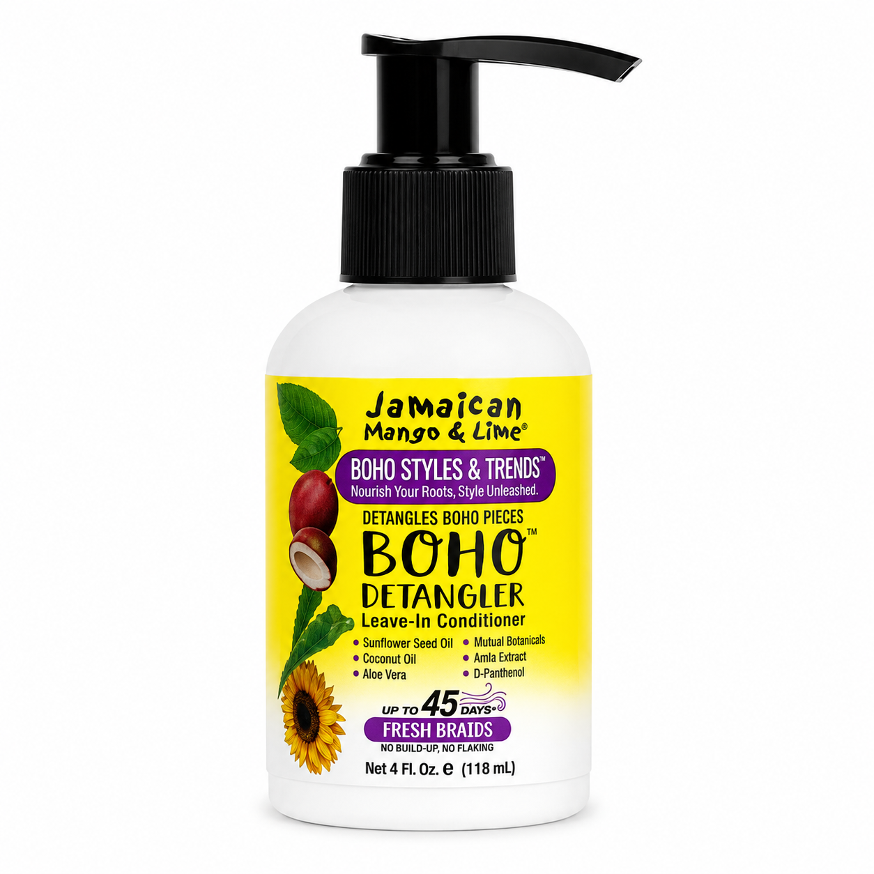 Leave In Conditioner BOHO DETANGLER 118ml - MANGO & LIME