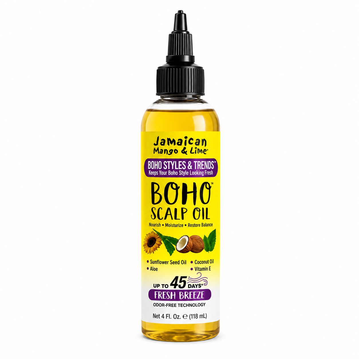 Huile BOHO SCALP OIL 118ml - MANGO & LIME