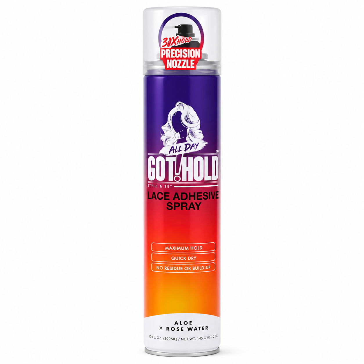 Lace Adhesive Spray ALL DAY GOT HOLD 200ml - EBIN